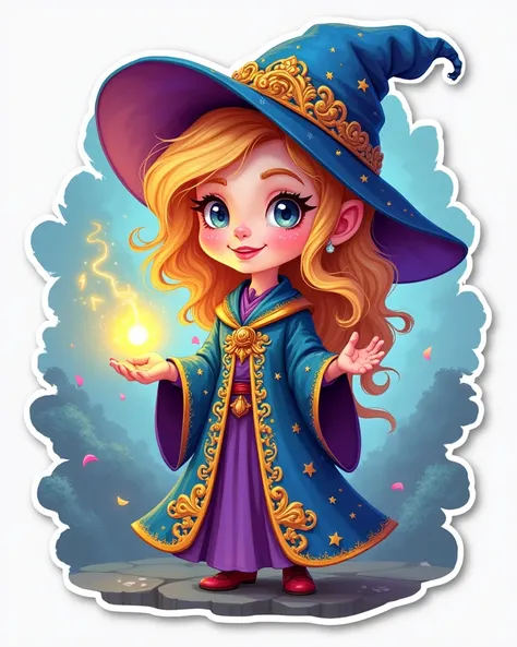 Sticker little sorceress
