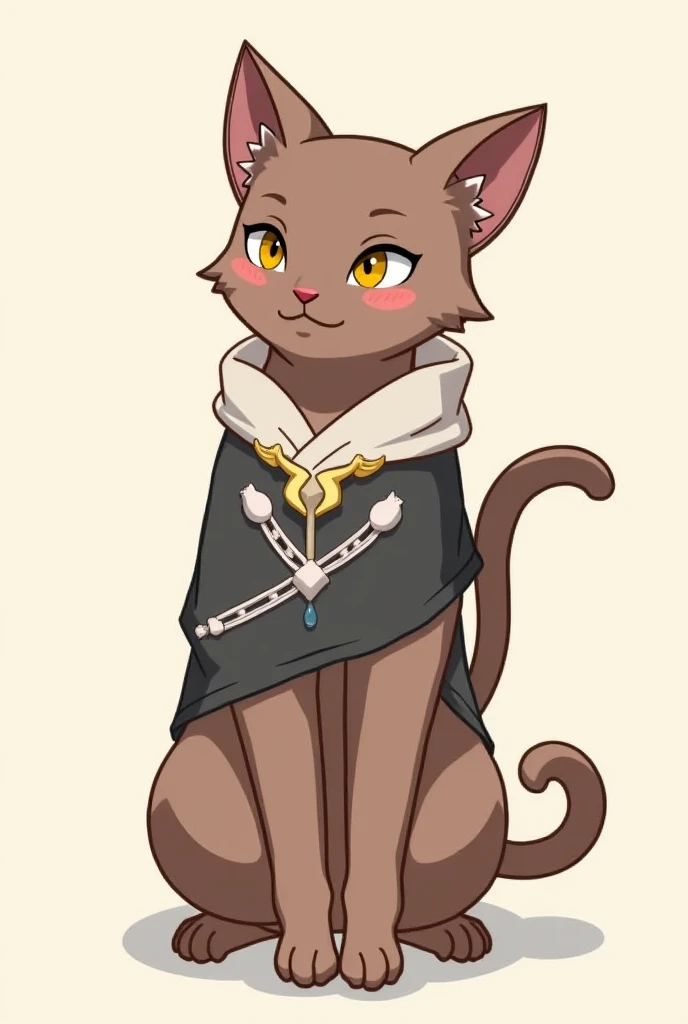 Species:Three Flower Cats/Orcs/ anthropomorphism
(name/name/gender):
(female)
hair. light rice 色或淡米. Dark Gray . warm orange-brown
Ears . inner ear and outer ear . light rice 色或淡米.
(abdomen)abdomen. light rice 色或淡米.颜色是一种 Dark Gray 调， slightly dark red .war...