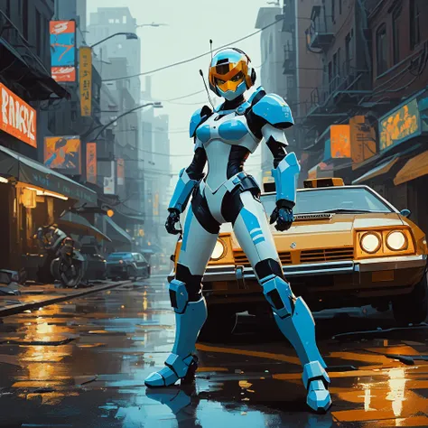 xj9 from my life robot as marvel's jocasta as silica from legend of oren on streets of rage sega game, in style of Benedick Bana, nostalgia, professional majestic oil painting by Ed Blinkey, Atey Ghailan, Studio Ghibli, by Jeremy Mann, Greg Manchess, Anton...