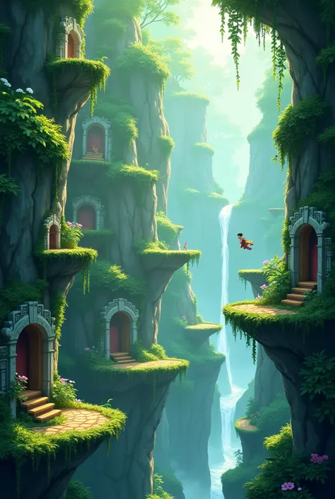 Background for a vertical platformer 