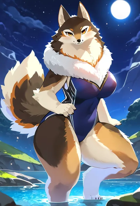 (top quality, best quality, Bogexboog, High-quality illustrations, masterpiece, perfect artwork, cinematic light and shading, 16k, 1080p, uploaded on e621)(kemono, furry, anthro, alone), 1 larger female, (very detailed body, face, tail, arms, hands, legs, ...