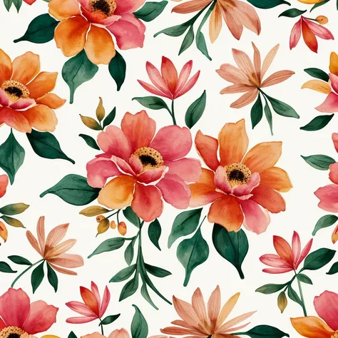 Wild Flowers Art Floral Farmhouse Art, Watercolor Botanical,Close up of different colored flowers, floral pattern, seamless pattern design, floral wallpaper, floral wallpaper, floral motif, ornate floral, floral flowers colorful, garden flower pattern, flo...