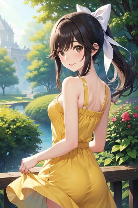 Takane Manaka, shiny brown long hair, beautiful brown eyes, smiling face, sparkling pupils, (fine grain), highly detailed eyes, highly detailed face, highly detailed eyes,, (masterpiece:1.2, best quality), 1 girl, cowboy shot,, 


cowboy shot,



( masterp...