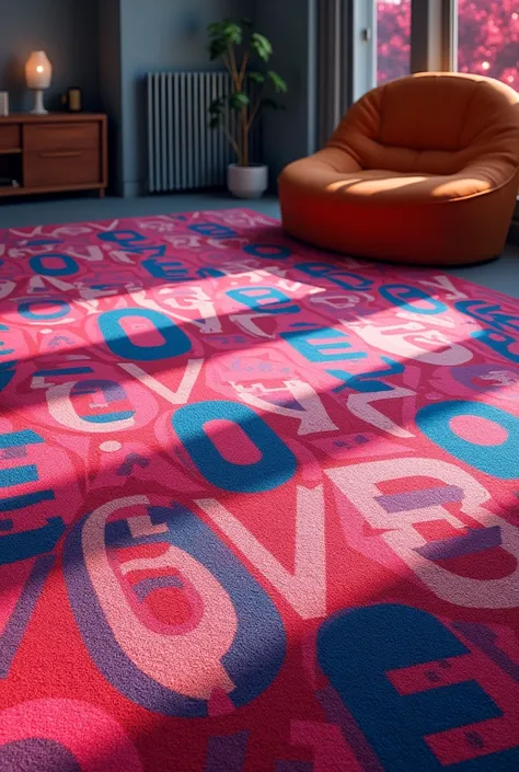 carpet with kover lettering.kz