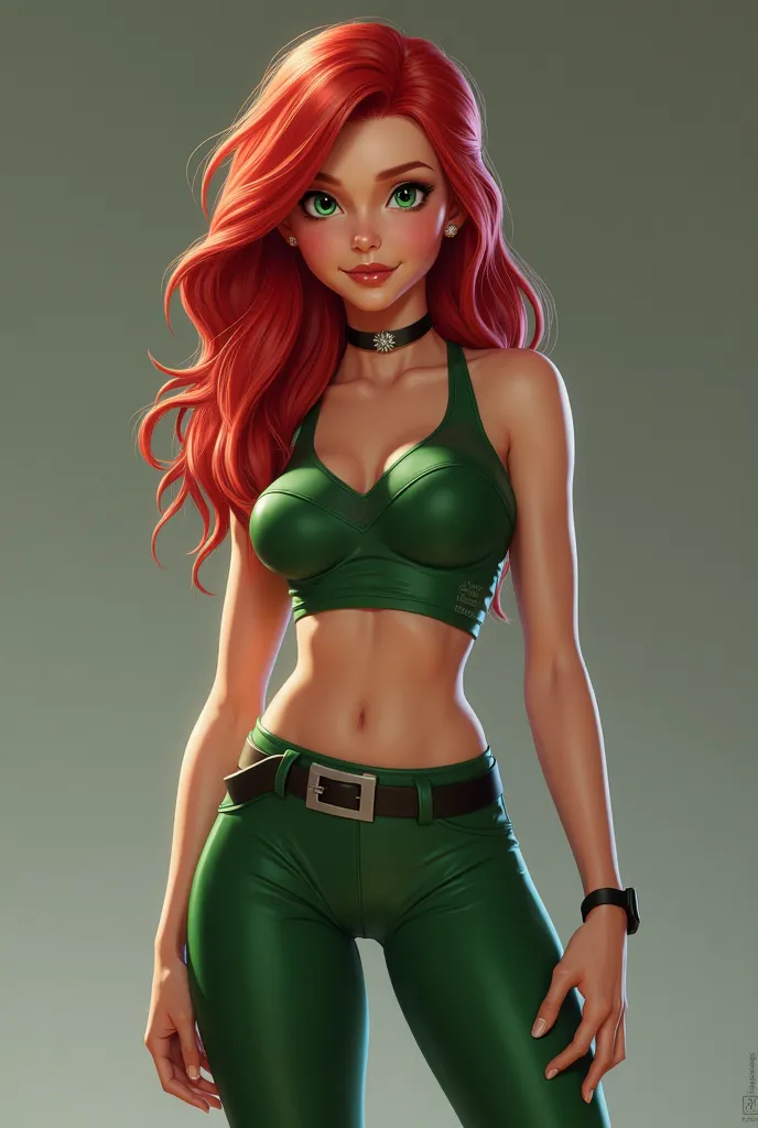 Gwen from ben 10, in leggings