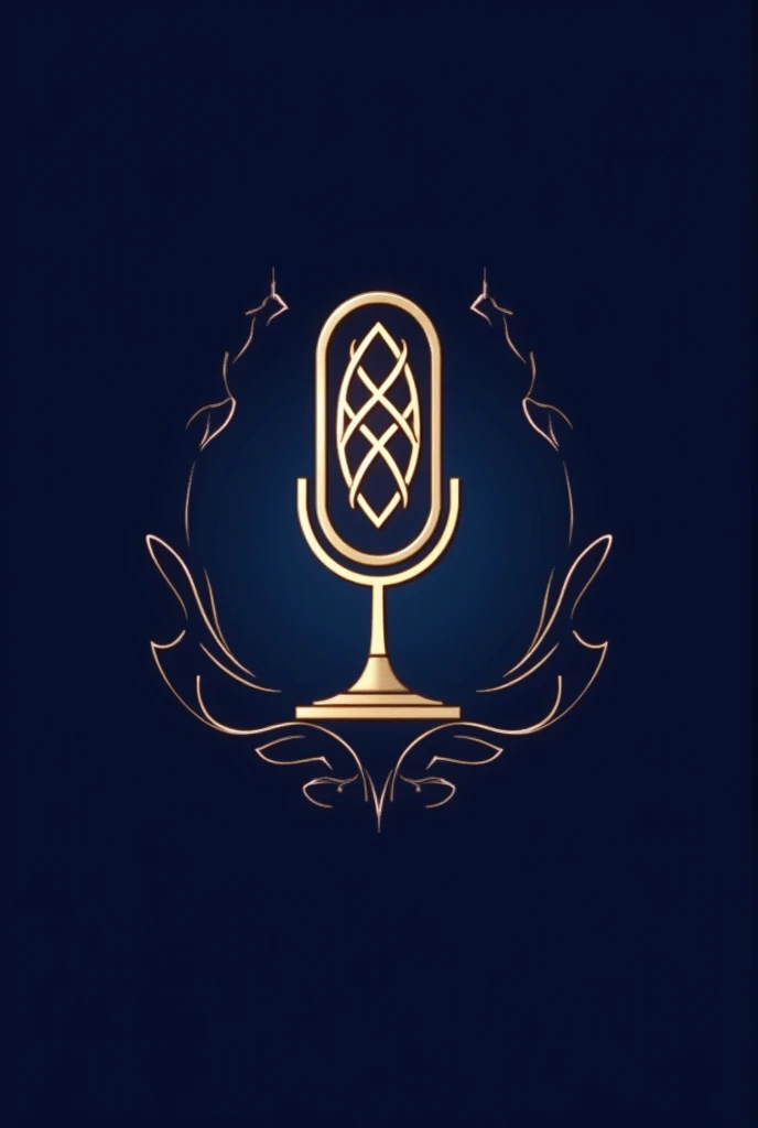  Create a modern and sophisticated logo for the podcast 'Authentic Connection'.  The design must convey connection ,  expansion of consciousness and personal transformation .  The style must balance spirituality and professionalism ,  being accessible to m...