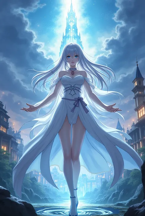 Cassandra del anime danmachi 