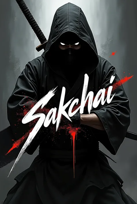 Signature design. Sakchai's name is used as a ninja.