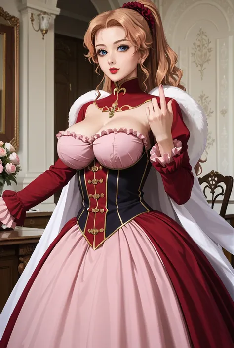 score_9, score_8_up, score_7_up, score_6_up, score_5_up, score_4_up, (source_anime:1), BREAK (Masterpiece, Best Quality, Highly Detailed, Cowboy Shot, Detailed Background, (Beautiful Huge Breasts, Wide Hips, Thicc:1), Beautiful Face, Perfect Face, Perfect ...