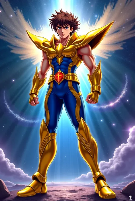 Create an image of saint seiya Pegasus Seiya