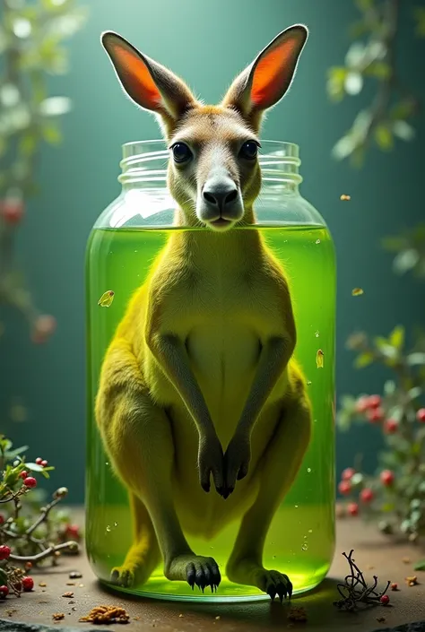 A kangaroo pickle 