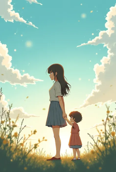 Create an anime about a mother who lost her 