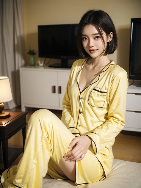 ( beautiful 21-year-old Japanese girl ), ( small chest:1.5),(solo, 1 GIRL, Textured Skin,  detailed skin, high detail,  best quality ,  more details,  surrealism , RAW photos ,Photographicism, professional writing),(( black hair,  dark eyes, natural makeup...