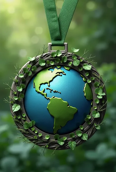 design a medal for world environmental day marathon