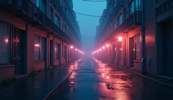 Create an image in the lofi style with soft, pastel tones,  diffused lighting and relaxing atmosphere .  Add a slight visual noise to give a nostalgic touch , similar to old VHS tapes .  Include urban night scenes , like empty streets with neon lights ,  i...