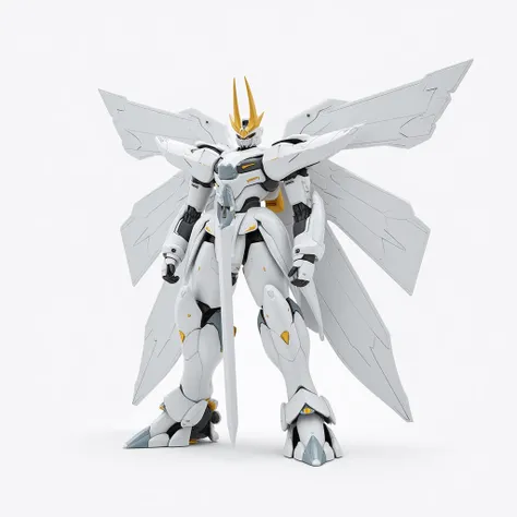 Create Digimon Omegamon using a 3d white cover.