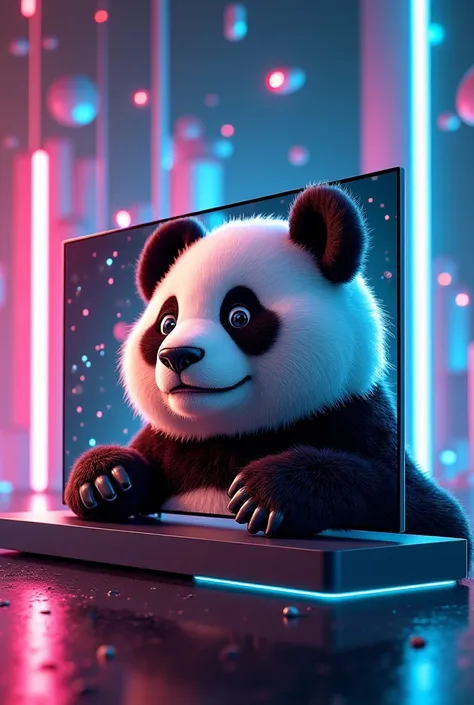 Create a picture with panda tv ultra hdr extreme