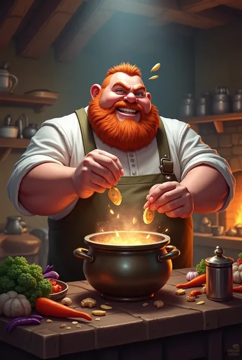 Gragas cooking