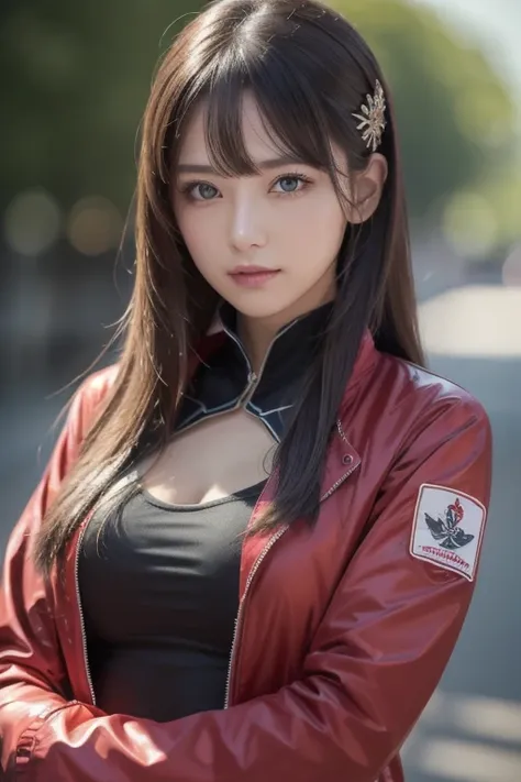 (8k, top quality, Masterpiece:1.2), ultra detail , Masterpiece, Realistic lighting,Masterpiece, top quality, Masterpiece, Official Art, Extremely Detailed CG 、 unity 8k wallpaper , beautiful eyes in every detail , light on face, One Girl ,  upper body, che...