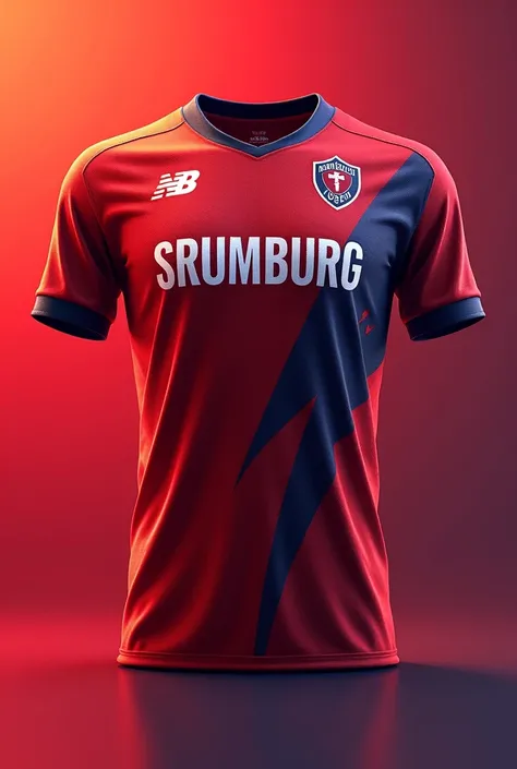 Give me some layout of sando jersey with team name "srumburg"