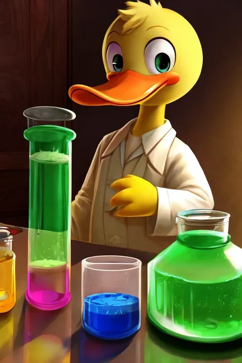 Chemical Experiment Duck
