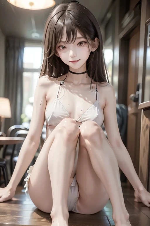  middle school is sitting on a chair and gives me pleasure with the soles of her feet,Beautiful girl who is very thin ,The chest is small and flat ,The bra is squishy and you can see the inside ,You can use the soles of your feet well ,Make sure the soles ...