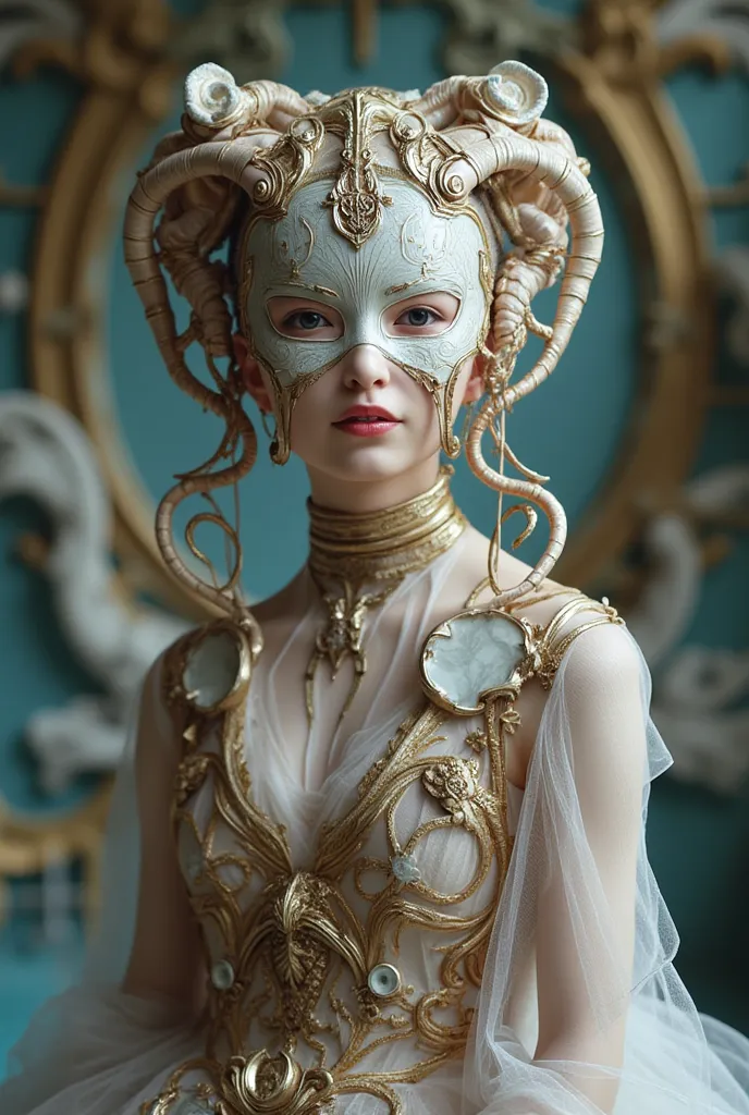 Another World, (masterpiece), (great), (Extremely fine), Wallpaper, viewer, Giger, flores, Baroque, octopus, Goddess, ULTRA DEFINED, ultra realistic, 3D model, transparent, Lovecraft, medusa, portrait, Gothic, grotesque, intricate biomechanical details, ce...