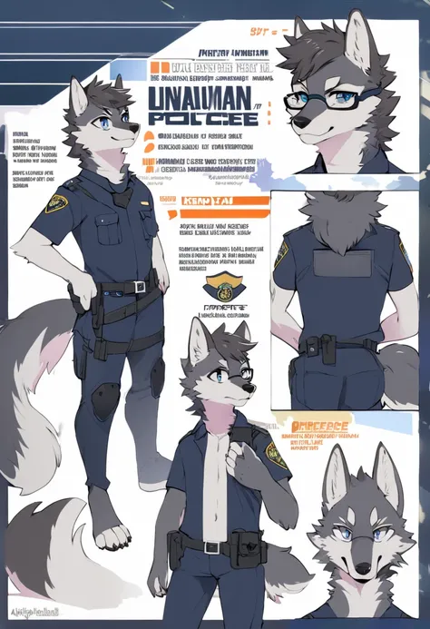 highres, top quality, best quality, paid reward available, High-quality illustrations, unparalleled masterpiece, perfect artwork, absurdres, perfect anatomy, standing kemono boy, three view drawing, front and side and back, character sheet, character desig...