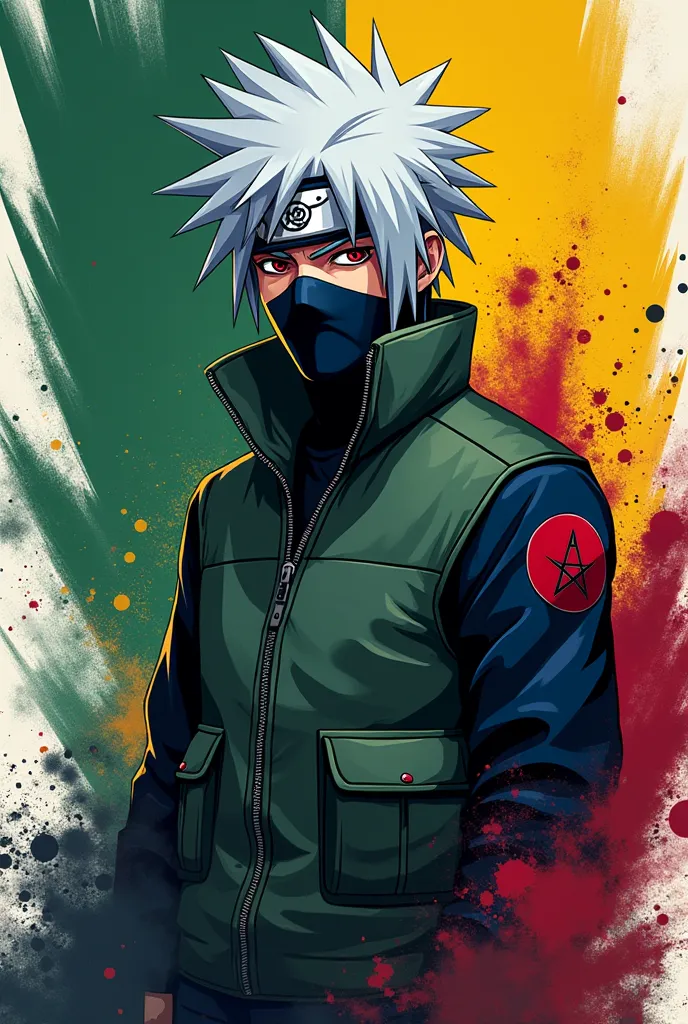 Kakashi with Angolan Flag 🇦🇴