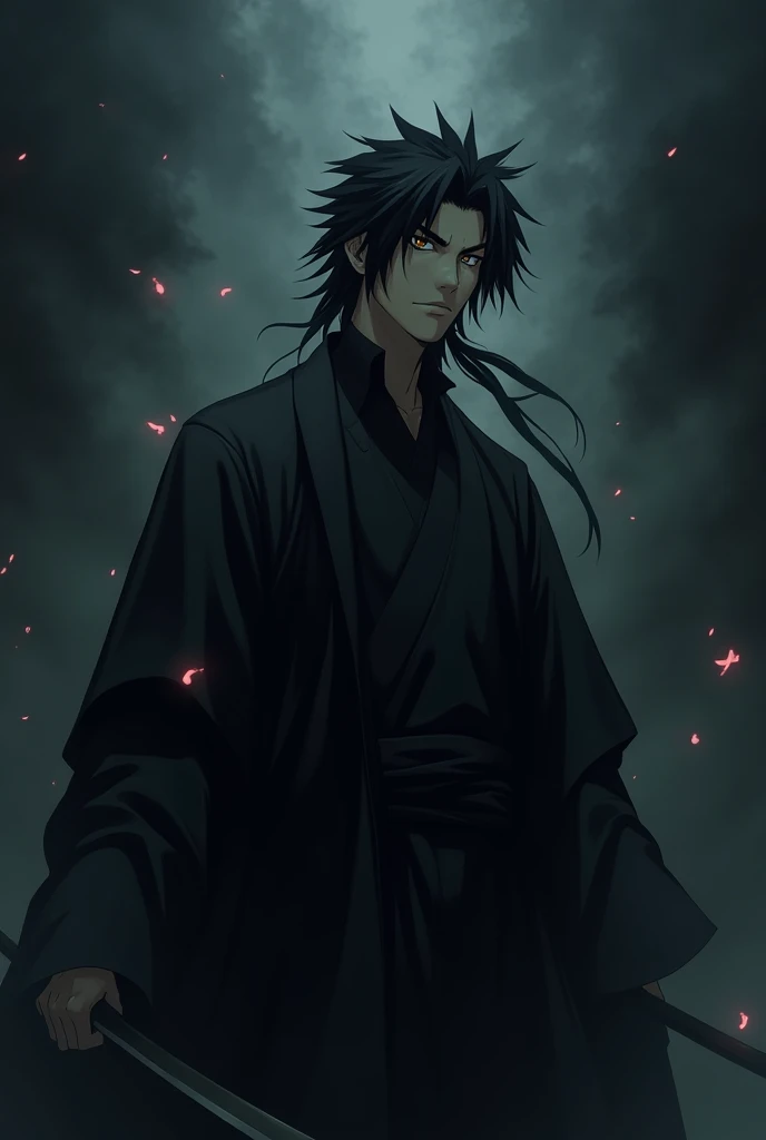 Toji fushiguro with a dark background 