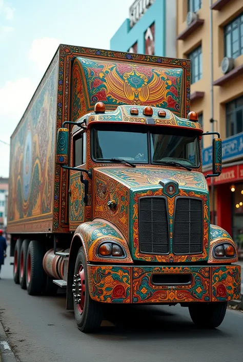 Pakistani truck art