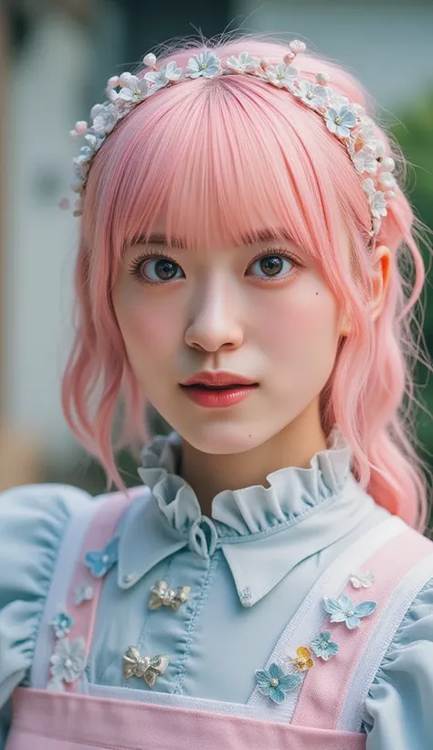  short hair、 very short、 WAVE HAIR、 ponytail with one leg、 twin tails、 Bob Hair、 blonde hair 、 Silver Hair、Pink Hair Color、Blue hair color 、Yellow hair color 、 Green Hair Color 、 arranged hair、 High collar、 Inner Color 、colorful hair color、 random hair col...