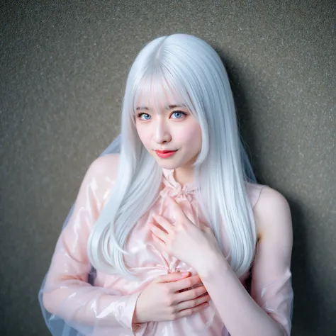 (( don't wear anything  )), 超  nothing ,   accurate,  非常に Detailsな,   Details ,   high quality,    I've sorted   , 最  high quality, 16k,  Detailsな顔,  realistic textured skin,    with pure white skin and pale blue eyes, A doll-like human ,  Adult Female, Lo...