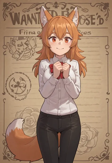 Fiona The Fox.  wanted to give roses to the flowers