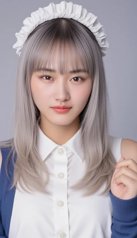 front、 short hair、 very short、 WAVE HAIR、 ponytail、 twin tails、 Bob Hair、 blonde hair 、 Silver Hair、Pink Hair Color、Blue hair color 、Yellow hair color 、 Green Hair Color 、 arranged hair、 High collar、 Inner Color 、colorful hair color、 random hair color、 hai...