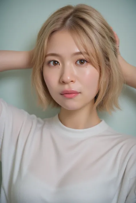 front、 short hair、 very short、 WAVE HAIR、 ponytail、 twin tails、 Bob Hair、 blonde hair 、 Silver Hair、Pink Hair Color、Blue hair color 、Yellow hair color 、 Green Hair Color 、 arranged hair、 High collar、 Inner Color 、colorful hair color、 random hair color、 hai...