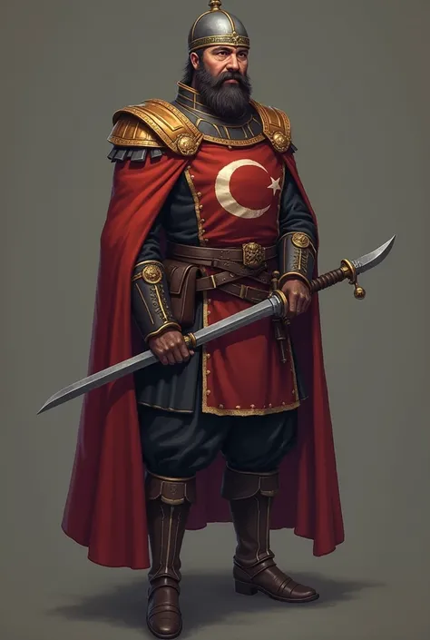 I'm doing a state game in this game, I need a commander to help me run a city manager. This commander looks like a medieval Turkish soldier, and if it's pixels, it's just the upper part of his body, like a headshot.