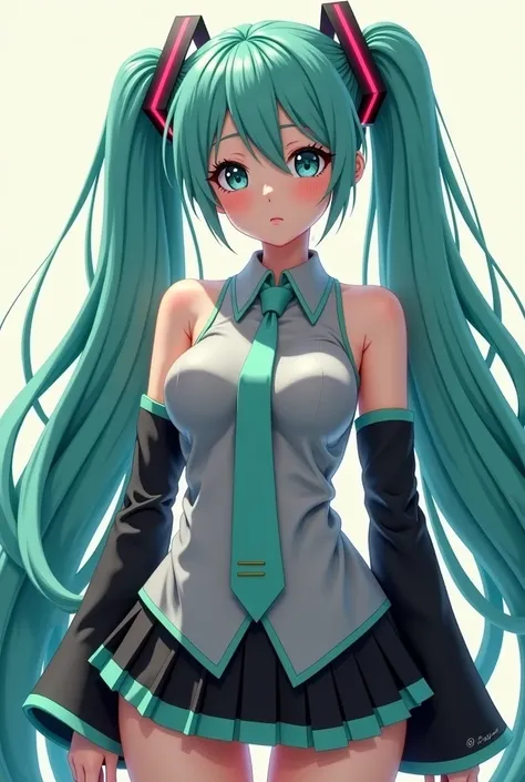 Hatsune miku gigantic boobs 