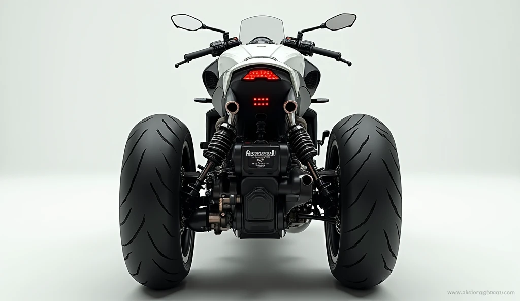 Generate images of Kawasaki Z900RS motor bike back side view 