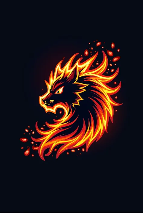 Prepare a logo for me base on 'fire and thunder theme'. The logo will be set on a cricket jersey. It will be printed on the right side of the chest as a logo of sponsor. The logo will contain the name ' RAHID'. I mean the name RAHID will be found on the lo...