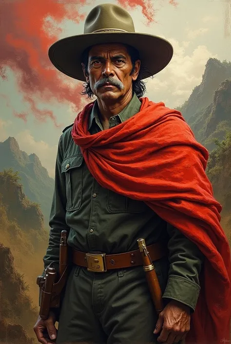 Creative image of Agusto César Sandino
