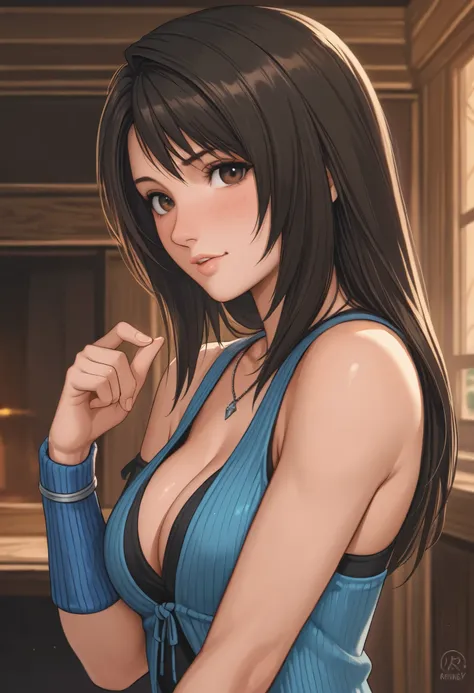 Rinoa Heartilly, final fantasy 8, 1girl, masterpiece, best quality, 8k, high resolution