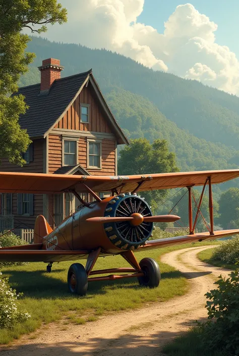 House with radial engine