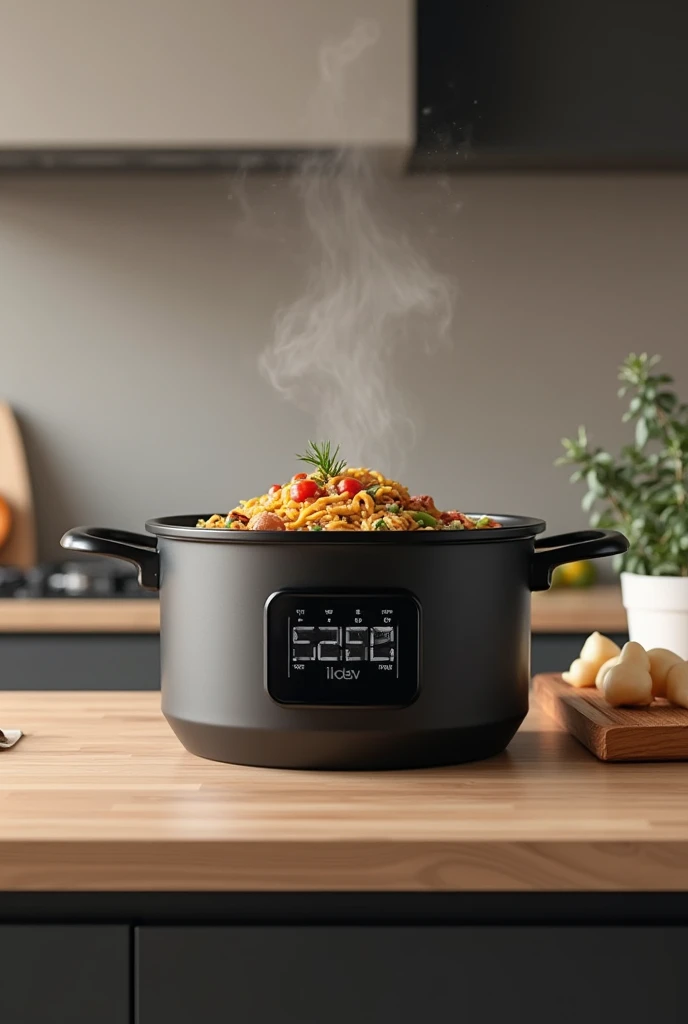 Smart Cooking Pot” — The smart pot that mixes, cuoce e si connette al Bluetooth.