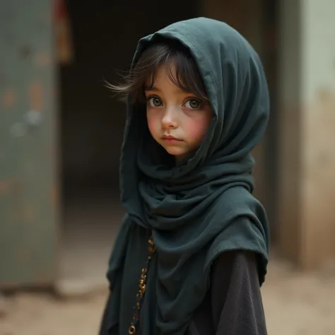 Small height girl wearing Burqa(Muslim girl traditional wear)