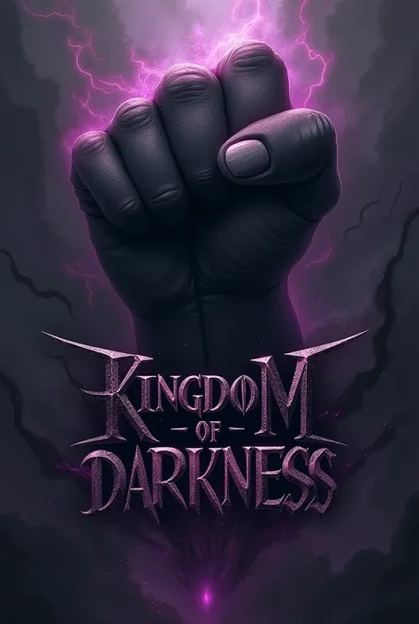 Make a logo like the second punch with the name Kingdom Of Darkness