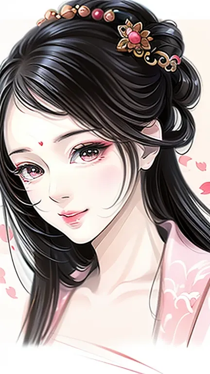 👧💋💋💖😊🌹   free drawing style full of peace and harmony 、Perfect face 、 smiles、 slit eyes、 perfect style 、 perfect art 、 high definition、