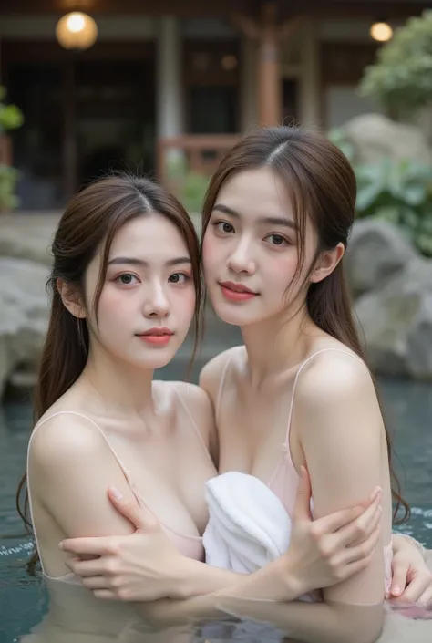 (girl, age 14, naked,Photorealistic: 1.4),(portrait), exceptionally cute schoolgirls . Their baby faces radiate innocence and charm, captivating everyone who lays eyes on them. They share the same height and body proportions,  Both girls showcase their you...