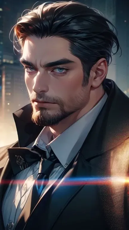 (              league player      ,4K,8k,         highres,         Masterpiece :1.2),         ultra-detailed   ,( realistic,photo realistic,photo- realistic:1.37),36-year-old man,3 day beard,Beautiful anime,Portraits,strong,Masculine,          with black h...