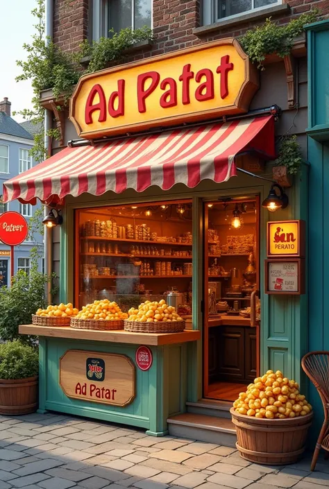 Chip store named “ad patat”